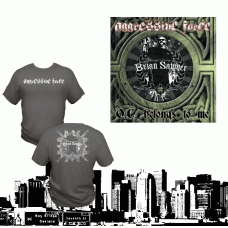 Aggressive Force CD, Shirt and Sticker Package